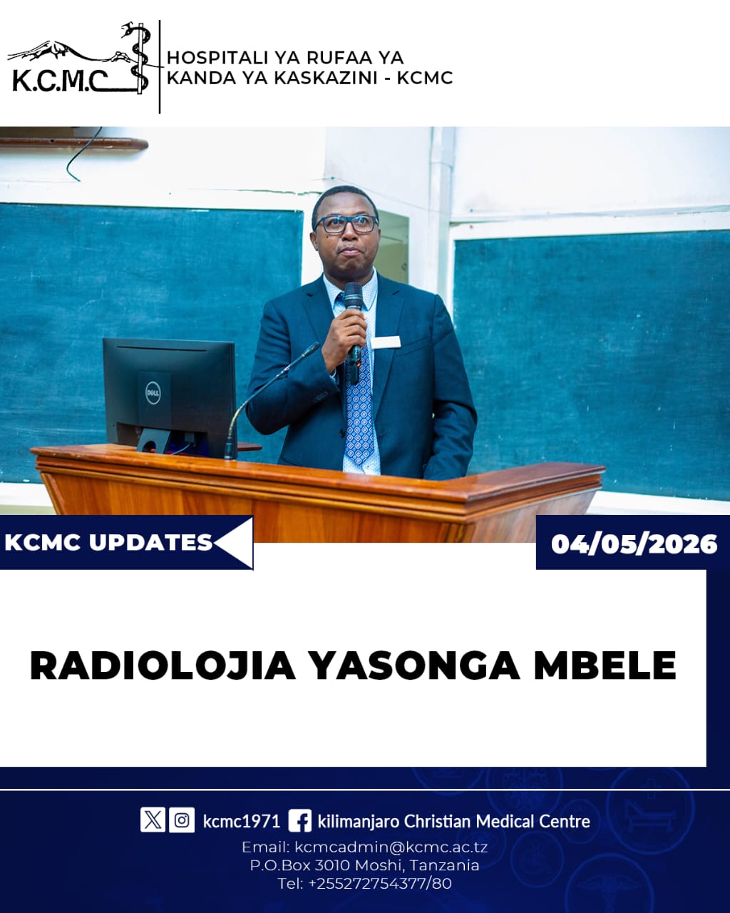 RADIOLOJIA YASONGA MBELE