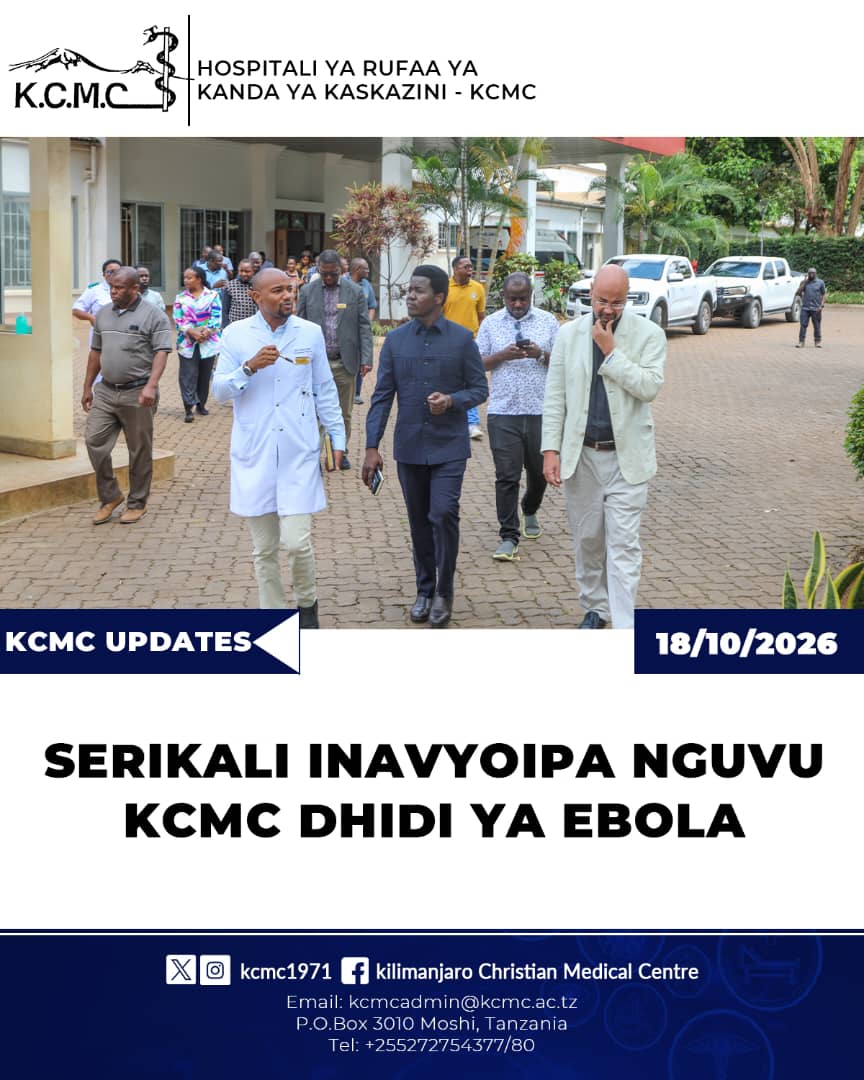 SERIKALI INAVYOIPA NGUVU KCMC DHIDI YA EBOLA