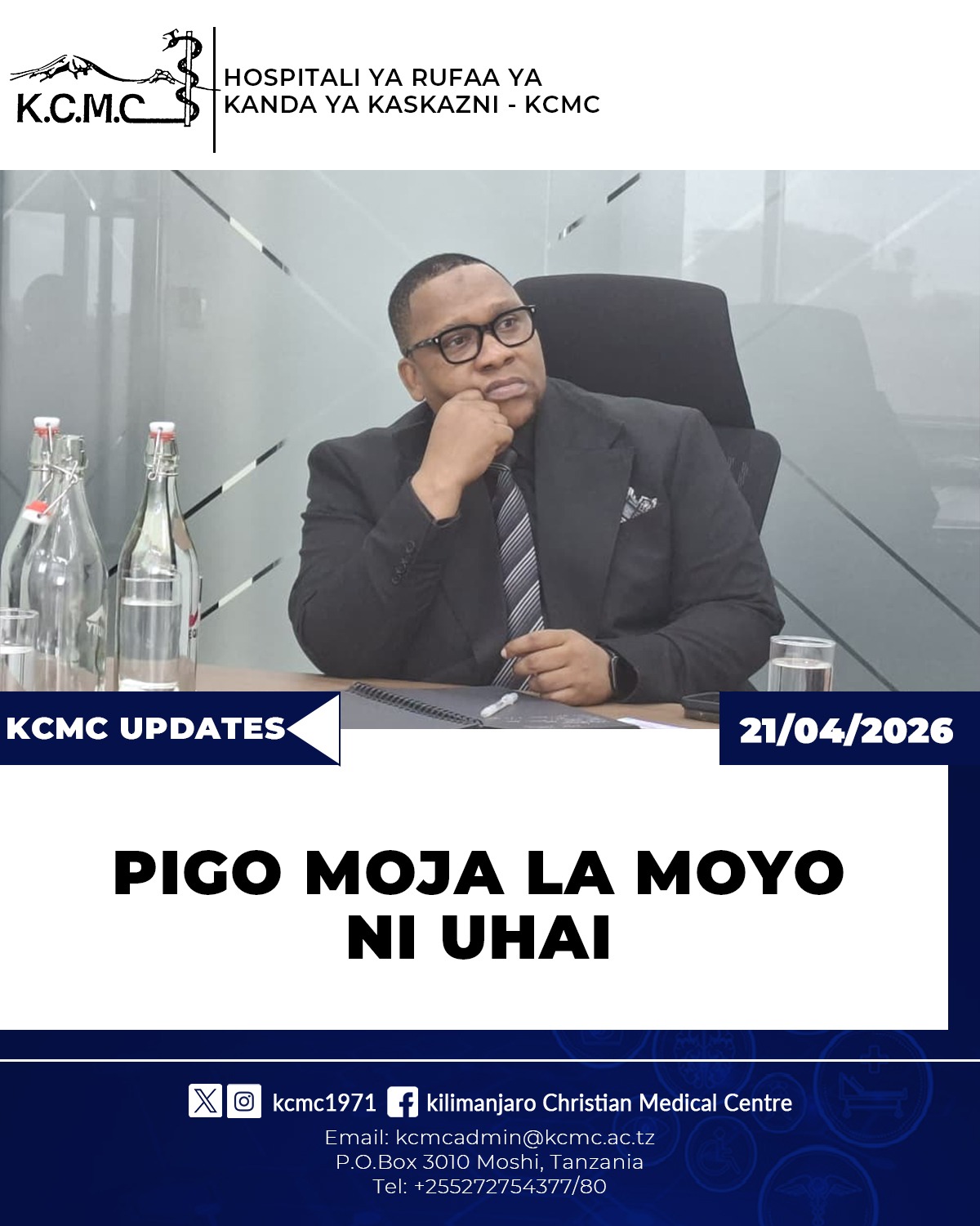 PIGO MOJA LA MOYO NI UHAI