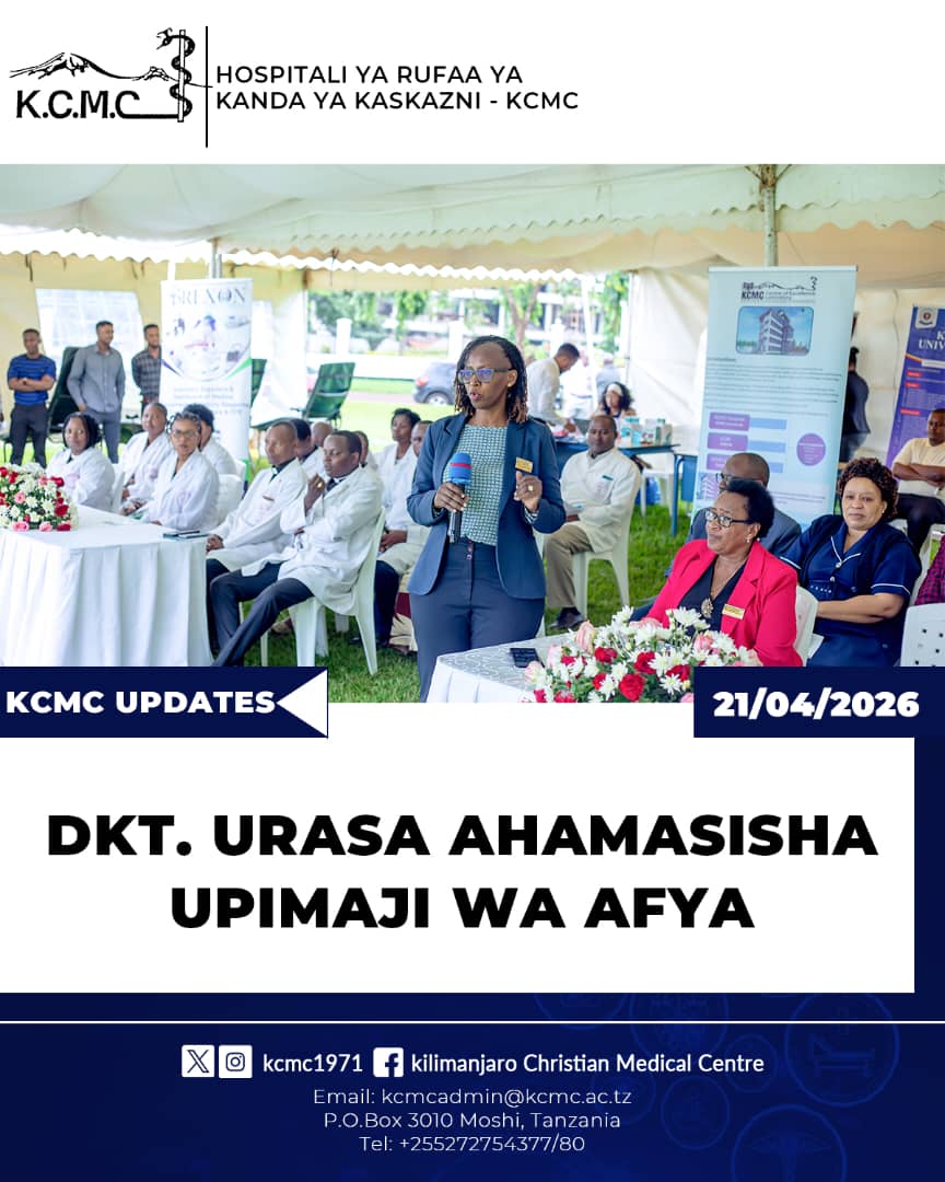 DKT. URASA AHAMASISHA UPIMAJI WA AFYA