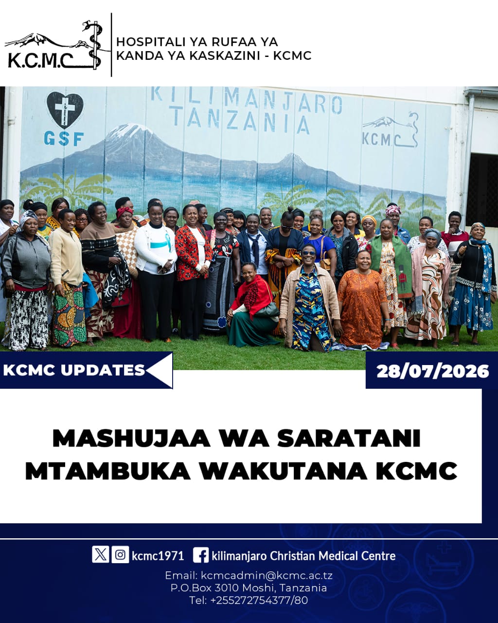 MASHUJAA WA SARATANI MTAMBUKA WAKUTANA KCMC