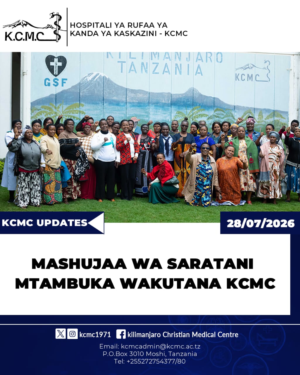 MASHUJAA WA SARATANI MTAMBUKA WAKUTANA KCMC