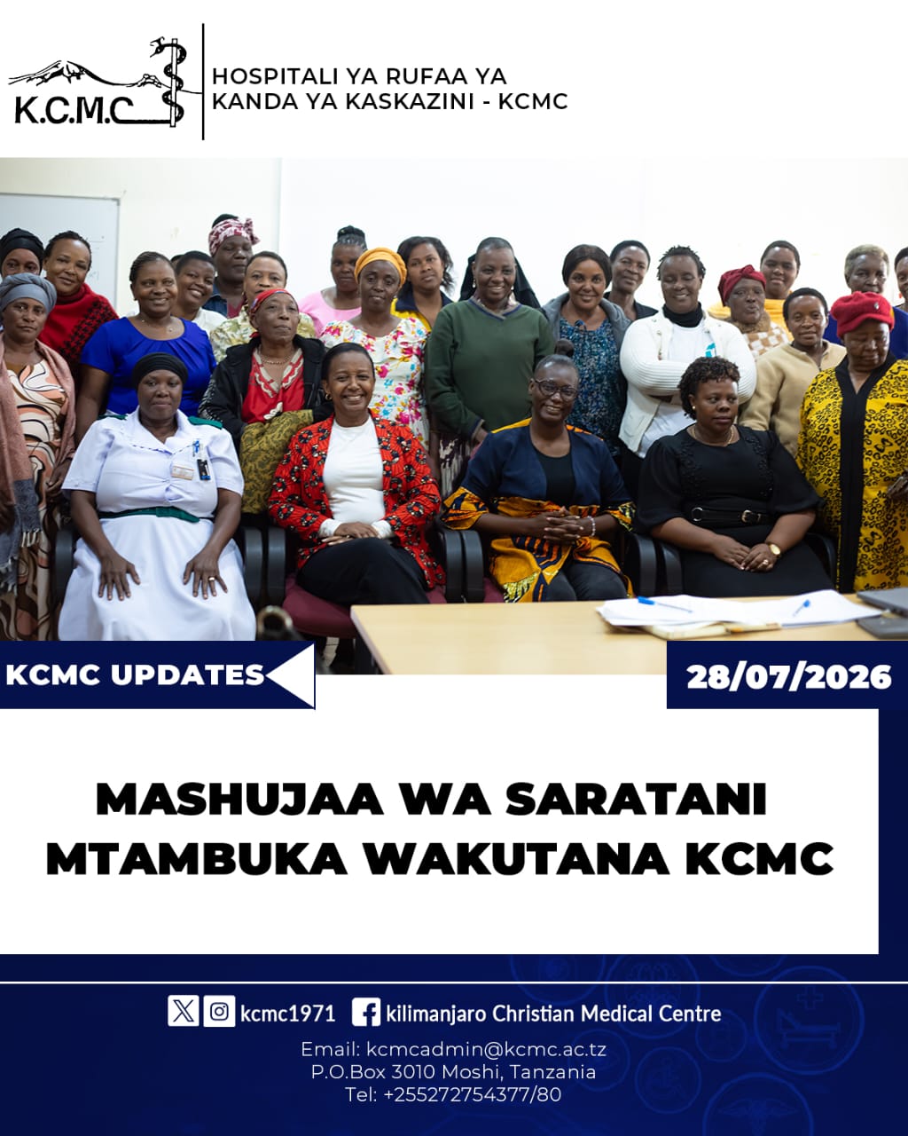 MASHUJAA WA SARATANI MTAMBUKA WAKUTANA KCMC