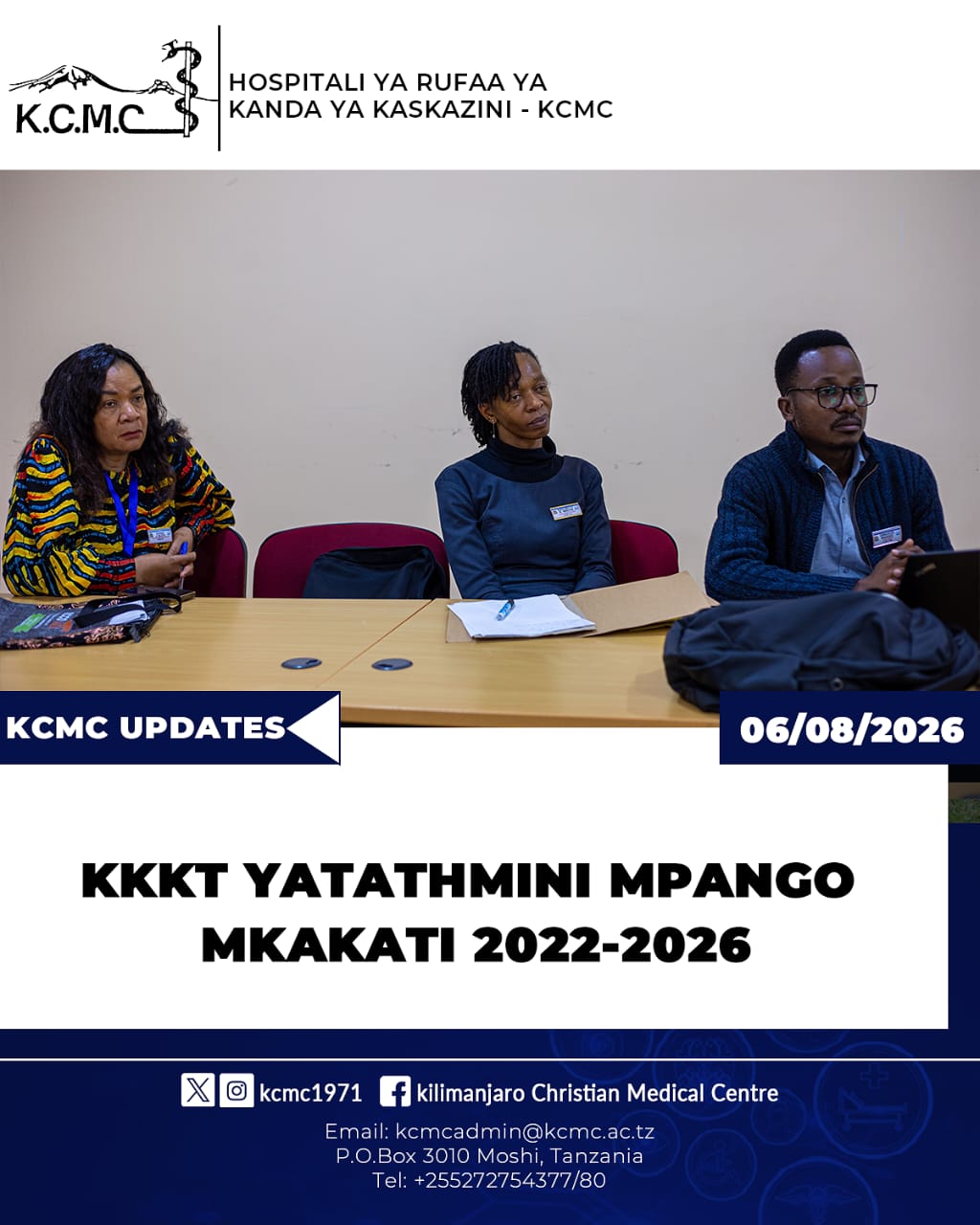 KCMC YATATHIMINI MPANGO MKAKATI 2022-2026
