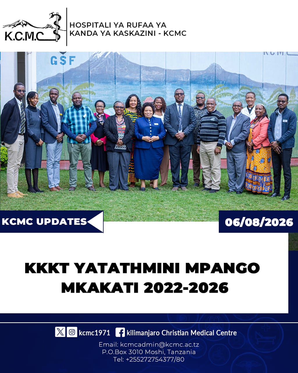 KCMC YATATHIMINI MPANGO MKAKATI 2022-2026