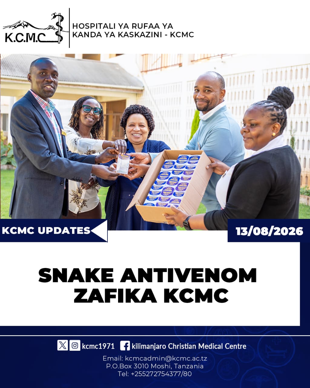 SNAKE ANTIVENOM ZAFIKA KCMC
