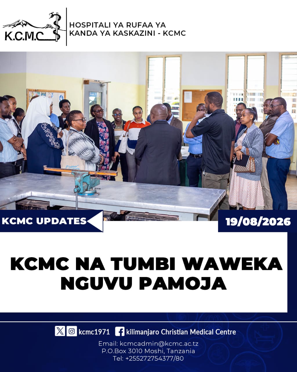 KCMC NA TUMBI WAWEKA NGUVU PAMOJA